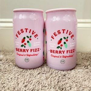DW Home Soda Pop Candles - Set of 2 - Berry Fizz